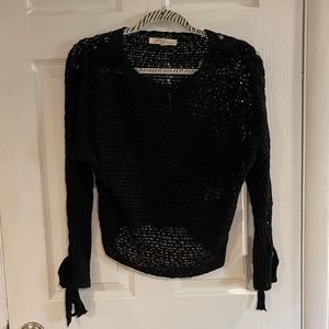 Cute Black Lacey Sweater!